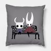 Hollow Protagonists Throw Pillow Official Hollow Knight Merch