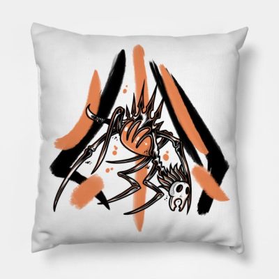 Nosk Stands Throw Pillow Official Hollow Knight Merch