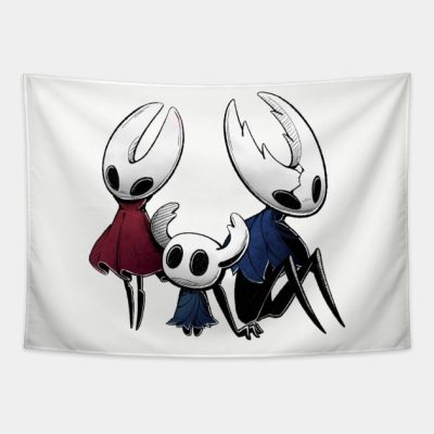 The Knight Hornet And The Hollow Knight Trio Tapestry Official Hollow Knight Merch