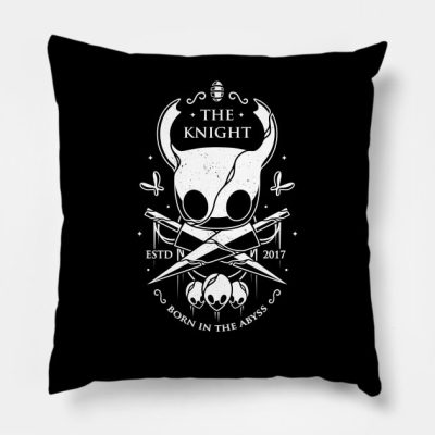 Born In The Abyss Throw Pillow Official Hollow Knight Merch