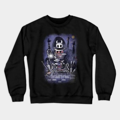 The Knight Without Name Crewneck Sweatshirt Official Hollow Knight Merch