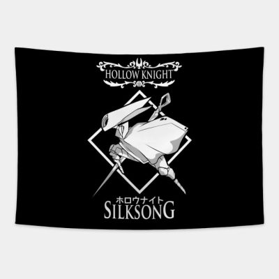 Hollow Knight Silksong Black And White Tapestry Official Hollow Knight Merch