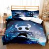 3D Printing Art Hollow Knight Bedroom Twin Bedding Set 3 Piece Comforter Kids Bed Duvet Cover 12 - Hollow Knight Store