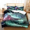 3D Printing Art Hollow Knight Bedroom Twin Bedding Set 3 Piece Comforter Kids Bed Duvet Cover 17 - Hollow Knight Store