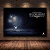 Game Hollow Knight Map Game Poster Decor HD Printed Canvas Painting Hallownest Posters Wall Art Picture - Hollow Knight Store
