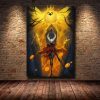 Game Hollow Knight Map Game Poster Decor HD Printed Canvas Painting Hallownest Posters Wall Art Picture 17 - Hollow Knight Store