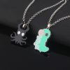 Game Hollow Knight Necklace Black Octopus Green Green Bug Pendant Rope Chain Cosplay Neutral Necklace Jewelry 1 - Hollow Knight Store