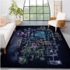 Hollow Knight Map Area Rug Geeky Carpet Floor Decor - Hollow Knight Store