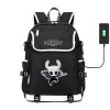Hollow Knight School Bag usb charging shoulder bag BARDOON canvas Backpack Laptop travel bag rucksack for - Hollow Knight Store