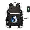 Hollow Knight School Bag usb charging shoulder bag BARDOON canvas Backpack Laptop travel bag rucksack for 2 - Hollow Knight Store