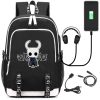 Hot game hollow knight Teenagers USB charging laptop large Backpack Canvas School Bags Mochila Travel Bags 1 - Hollow Knight Store