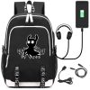Hot game hollow knight Teenagers USB charging laptop large Backpack Canvas School Bags Mochila Travel Bags - Hollow Knight Store