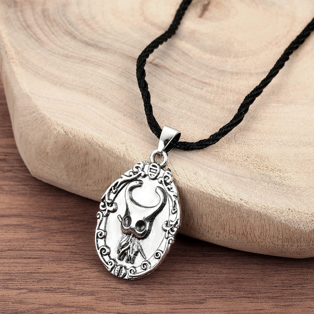 Kinitial April gift brass hollow knight pendant necklace pendant jewelry pendant jewelry for boyfriend - Hollow Knight Store