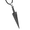 New Hollow Knight Metal Pendant Necklace Spike Shape Cosplay Costumes Keychain Interesting Keyring Small Gift 1 - Hollow Knight Store