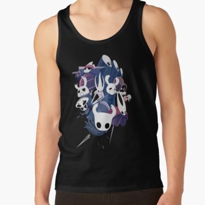 Art All Characters The Hollow Knight Adventure Game Tank Top Official Hollow Knight Merch