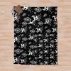 Hollow Knight Pattern Throw Blanket Official Hollow Knight Merch