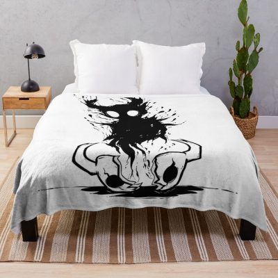 Hollow Void [Hollow Knight] Throw Blanket Official Hollow Knight Merch