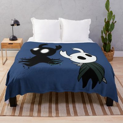Hollow Knight The Night And The Void Throw Blanket Official Hollow Knight Merch