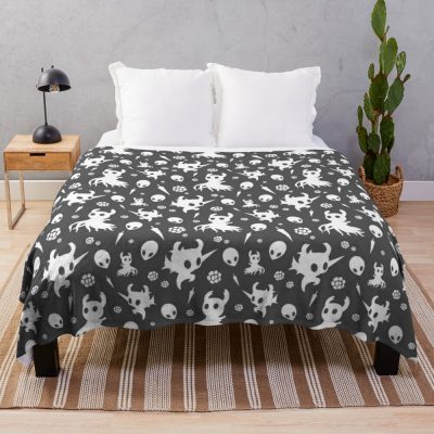 Soul Hollow Knight Pattern Throw Blanket Official Hollow Knight Merch
