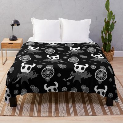 Hollow Knight Pattern Throw Blanket Official Hollow Knight Merch