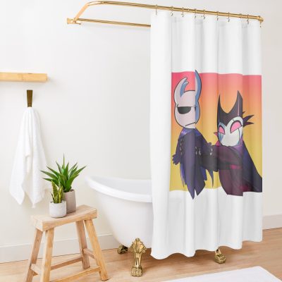 Hollow Knight Grimmzote Shower Curtain Official Hollow Knight Merch