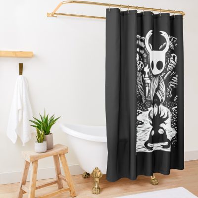 Hollow Knight Gaming Shower Curtain Official Hollow Knight Merch