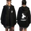 Game Hollow Void Hollow Knight Zipper Hoodie Men s Fashion Oversized Zip Up Jacket Men Anime - Hollow Knight Store